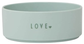 DESIGN LETTERS Detská miska Mini Love Green