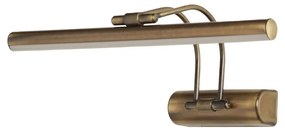 Nástěnná LED lampa Flut 35 cm zlatá