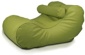 Sedací vak Ležadlo XL polyester TiaHome - olivová zelená