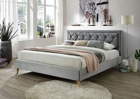 Bradop posteľ žanet 180x200 šeda