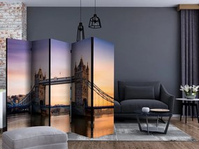 Artgeist Paraván - Bridge at Sunset II [Room Dividers]