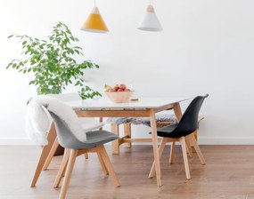 Jedálenská stolička NANTES sivá