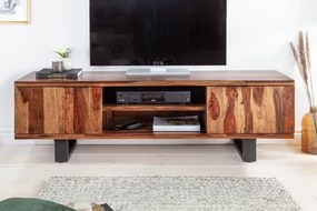 Moderný stolík pod TV z masívu Elements II Sheesham 160cm