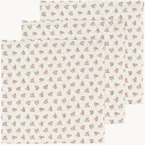 Mušelínové obrúskov z organickej bavlny Verona Blues, 3 ks