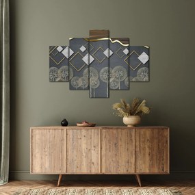 Obraz abstrakcie (150x105 cm)