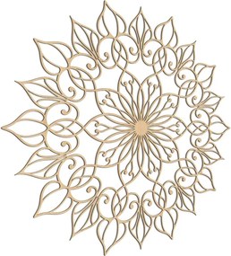 Drevená mandala Kvet života - Luxusná nástenná dekorácia | SENTOP HDF0247