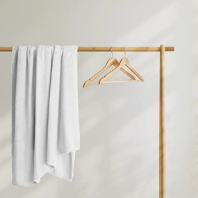 Biela deka z mikrovlákna DecoKing Henry, 170 x 210 cm