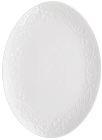 Servírovací tanier SYLIA s ornamentom 874715 35x25 cm