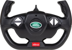 Land Rover Defender žltý RASTAR 1:14 model Auto na diaľkové ovládanie + 2,4 GHz diaľkové ovládanie + Manuálne otváranie dverí