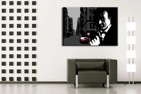 Ručne maľovaný POP Art obraz James Bond | rôzne rozmery