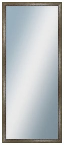 DANTIK - Zrkadlo v rámu, rozmer s rámom 60x140 cm z lišty NEVIS zelená (3054)