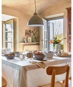 Sivé závesné svietidlo ø 31 cm Neus – Kave Home