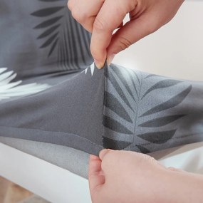 4Home Napínací poťah na stoličku Noir, 45 - 50 cm, sada 2 ks