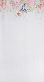 ZÁVES NA KRÚŽKOCH ARLENA 135X250 CM KVETY