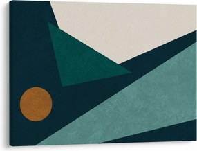 Obraz - Kubistická abstrakcia (70x50 cm)