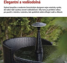 Nabíjacia stolová LED lampa Jason čierna