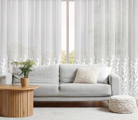 ZÁCLONA NA KRÚŽKOCH TALINA 300 CM X 250 CM VZOROVANÁ
