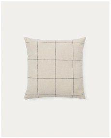 Obliečka na vankúš s prímesou ľanu 45x45 cm Ayame – Kave Home