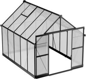 Skleník 234 x 244 x 312 cm, zosilnená konštrukcia, polykarbonát 6 mm