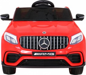 Ramiz Mercedes Benz GLC63S pre deti Červené SUV + diaľkové ovládanie
