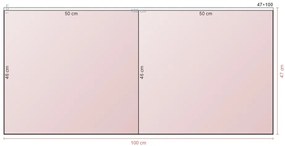 2. akosť - Organizér do zásuvky, do kuchyne, príborník bambusový DELINIA 70 x 45 cm (prehnutá priehradka)