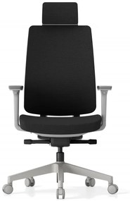 Kancelárska ergonomická stolička OFFICE More K50 — biela, viac farieb Čierna