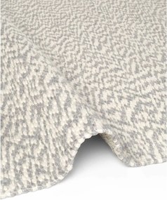 Svetlosivý/krémový ručne tkaný vlnený koberec 140x200 cm Lyon Beans – Elle Decoration