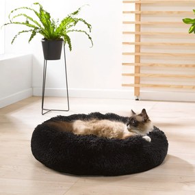 Krémový pelech pre psa ø 75 cm Fluffy – Love Story