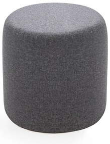 Taburetka Silindir Puf Anthracite
