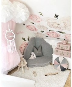 Penová hracia podložka mráčik: ružová