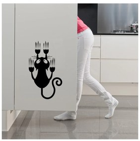 Samolepka Ambiance Sliding Cat