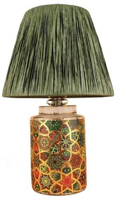 Zelená stolová lampa (výška 38 cm) Alev – Opviq lights
