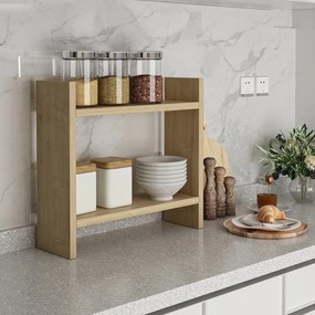 Policový kuchyňský organizér KINNIE dub safírový