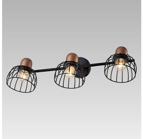 Prezent 75464 - Nástenné svietidlo BASKET 3xE27/60W/230V