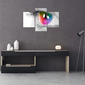 Obraz - Očná dúhovka (90x60 cm)