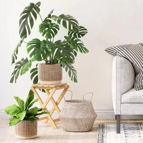 KERAMICKÝ KVETINÁČ (FI) 12X10 CM VIACFAREBNÁ