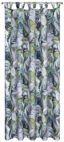 ZÁHRADNÝ VODEODOLNÝ ZÁVES NA PÚTKACH GARDEN 155X240 CM LISTY