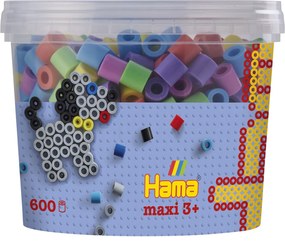 Hama Maxi koráliky v tube mix - 600 ks