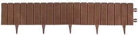Eko-palisáda 17x100 cm hnedá