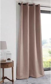 Zatemňovací záves blackout NOTTE púdrový 135 x 250 cm sada 2 ks
