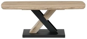 Autronic BONTEC Konferenčný stolík 120x60cm, mdf, dub san remo, CT-W1570 SRE Farba: Hnedá