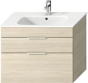 Kúpeľňová skrinka s umývadlom Jika DEEP jaseň alaska 790 x 422 x 607 mm