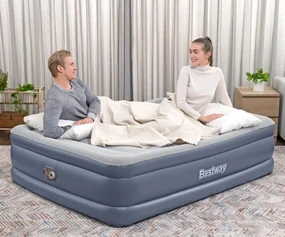 Nafukovací matrac Bestway 6713I so vzduchovou pumpou 152x203x51 cm