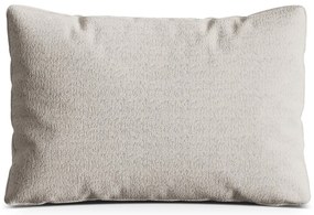 Béžový vankúš na gauč z textílie buklé Kemi – Cosmopolitan Design