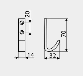Gamet DUST malý čierna polomatná