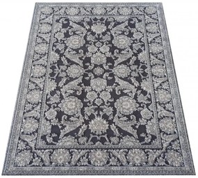 Moderný koberec s krémovým vzorom