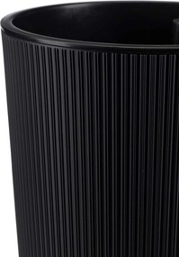 PLASTOVÝ KVETINÁČ URBANIKA ECO SADA 2KS 57X30 CM+46,6X25,5 CM ČIERNA