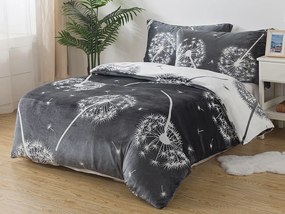 XPOSE® Mikroplyšové obliečky PÚPAVY DUO Exclusive - sivé/biele