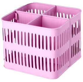 rice Kovový stojan s priehradkami Pink