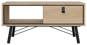 Konferenčný stolík v prírodnej farbe 48x102 cm Ry – Tvilum